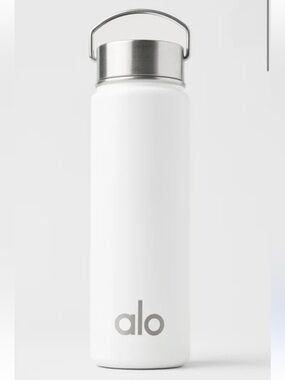 ALO Yoga White Stainless Water Bottle